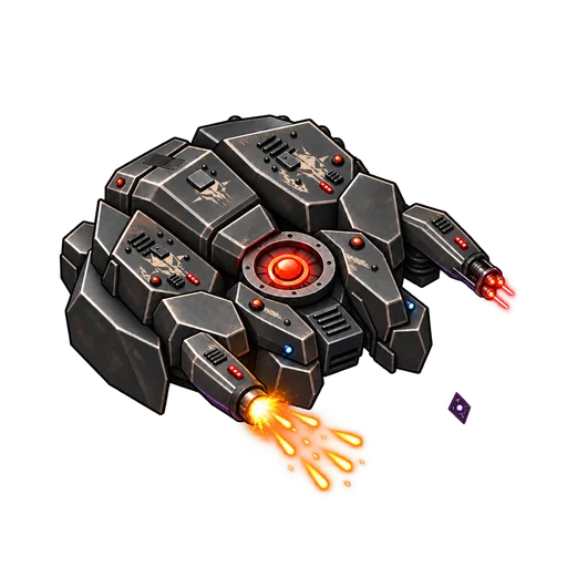 KX-02 Sentinel with its two distinct weapon arms