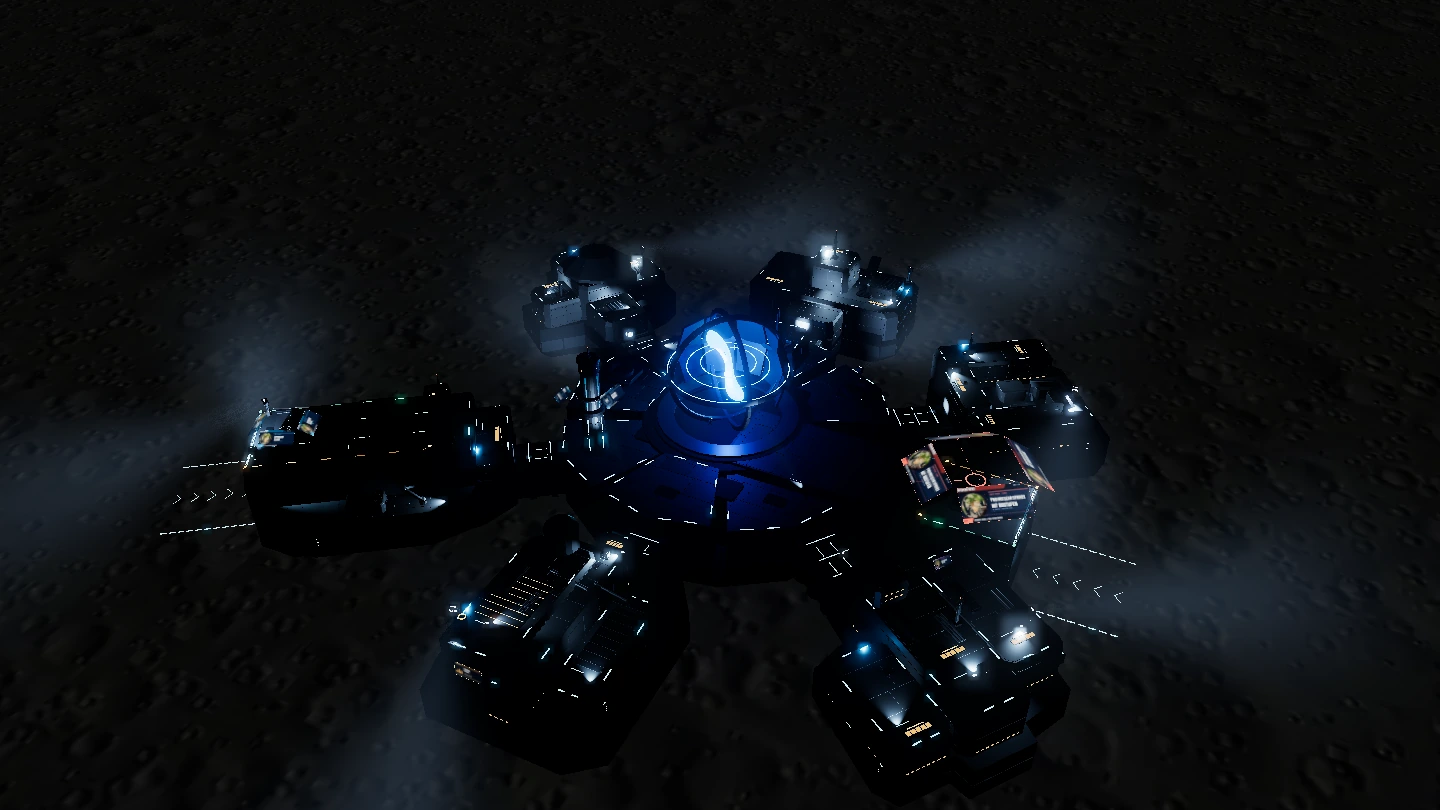 Current DeadStar level 1 station above the lunar surface